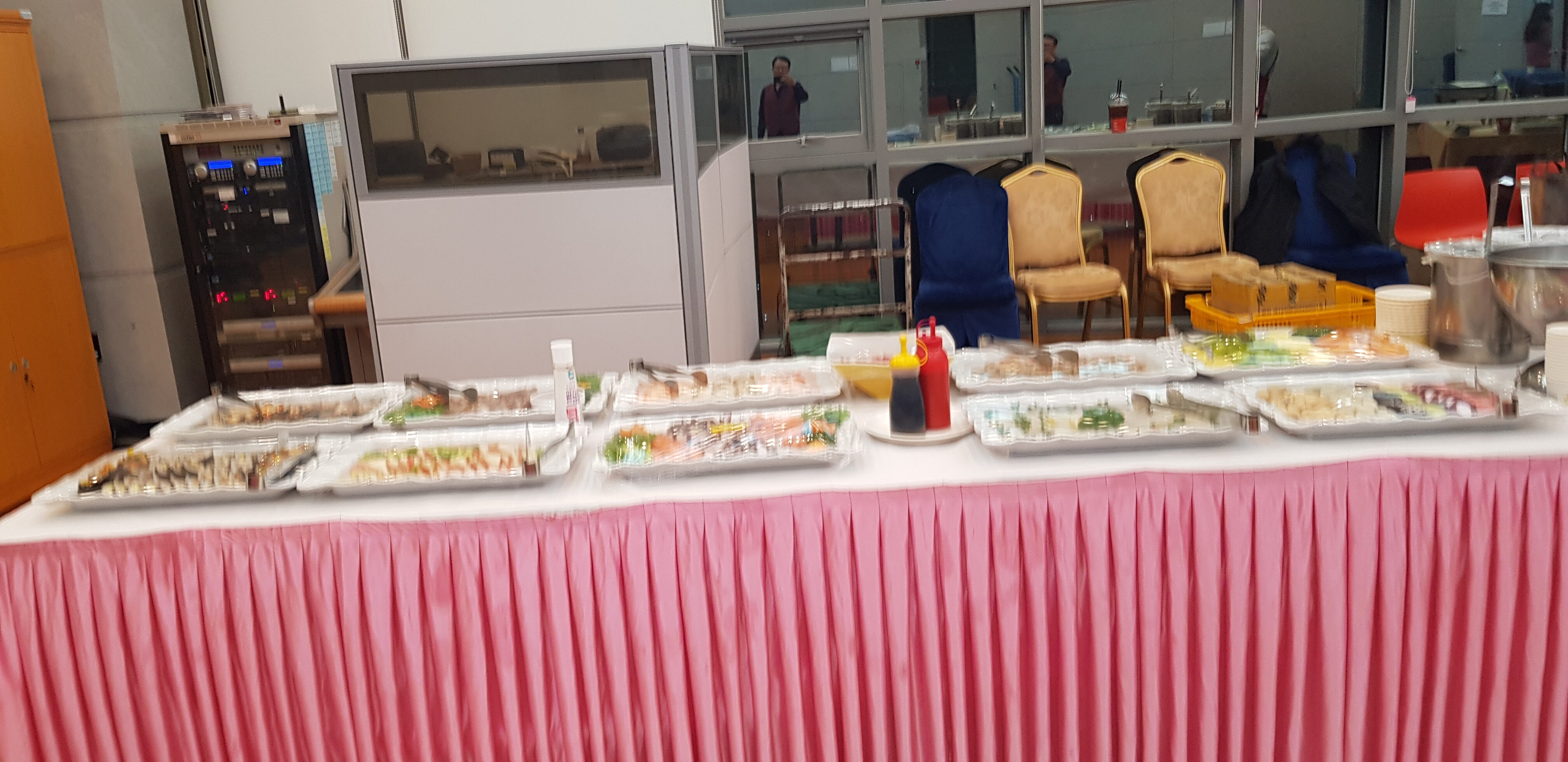 대구대학교 유아교육학과 졸업 작품전  축하  만찬  출장뷔페